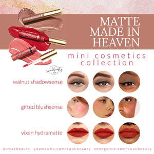 MATTE MADE IN HEAVEN MINI COLLECTION SET of 3 (2023) - LipSense/ShadowSense/BlushSense