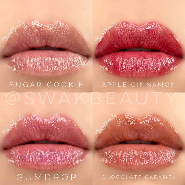 FRESH BAKED GLOSS MINI HOLIDAY SET of 4 (2020 & 2021) - LipSense