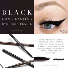 Load image into Gallery viewer, BLACK LONG LASTING EYELINER PENCIL - EyeSense
