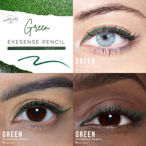 GREEN LONG LASTING EYELINER PENCIL - EyeSense