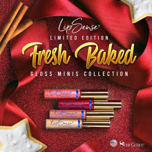 Load image into Gallery viewer, FRESH BAKED GLOSS MINI HOLIDAY SET of 4 (2020 &amp; 2021) - LipSense
