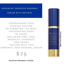 Load image into Gallery viewer, ADVANCED SENEPLEX+ RENEWAL SERUM WITH RETINOL - SeneGence
