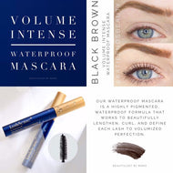 BLACK/BROWN VOLUMEINTENSE WATERPROOF MASCARA - LashSense